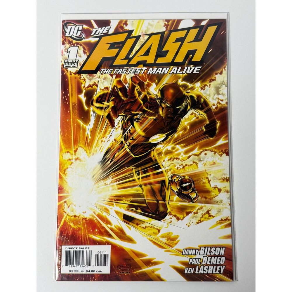Flash The Fastest Man Alive #1 DC Comics 2006 Bilson DeMeo Lashley Bart Allen